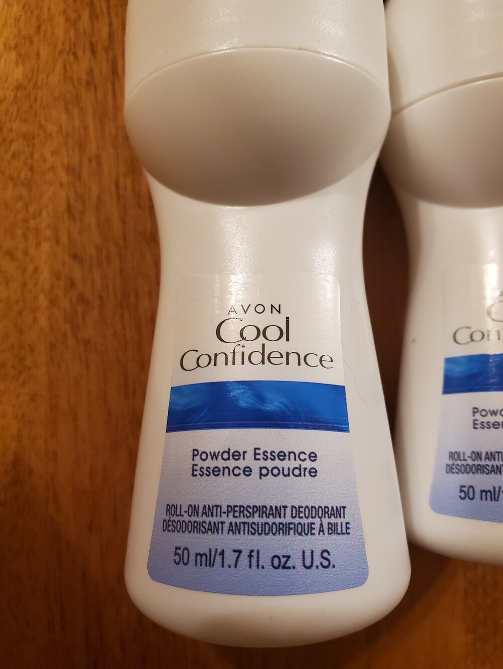 5-Avon Cool Confidence Baby Powder Deodorant - Roll-On 2.6 oz. - Picture 2 of 3